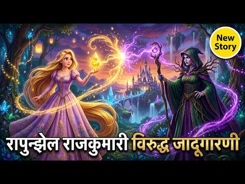 Rapunzel vs Evil Witch | मराठी गोष्ट | Kids Story