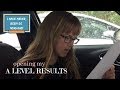 LIVE REACTION TO A LEVEL RESULTS || not entirely happy...