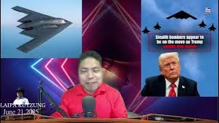 Trump nih Iran kahnak caah B-2 Cu Guam leiah a kuat cang