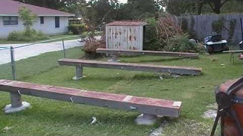 Backyard Shop Pt 1- leveling the playing field