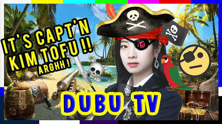 Dahyun becomes a PIRATE on TWICE Tour! Still searching that TOFU treasure! #twice #dahyun #다현 #kpop