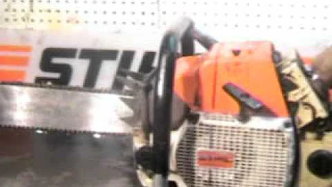 The chainsaw guy shop talk Stihl 084 magnum chainsaw 12 13
