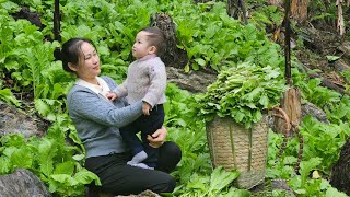 Mother & Daughter: Harvest Vegetable & Long-Term Preservation Process - live whit nature