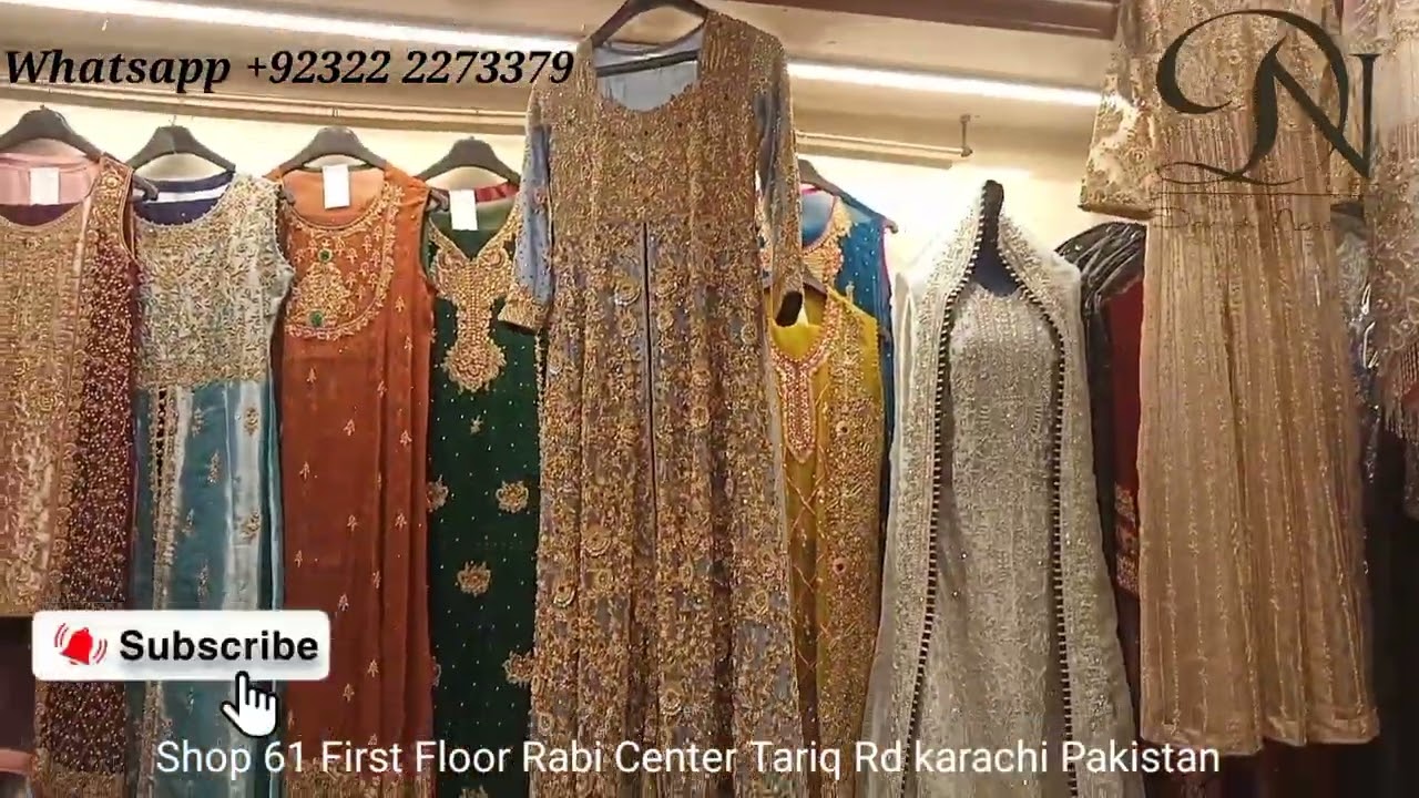 Maxi For Walima | Back Tail | Designer Dresses by DN