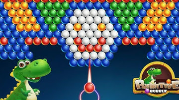 #2 Bubble shooter Gameplay - Level 40 to 44 || Rescue Dinosaur # Android Game