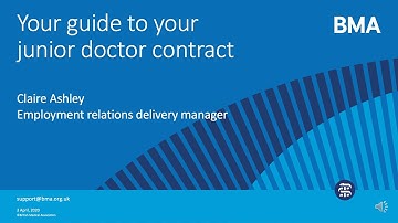 Your guide to your junior doctor contract