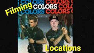 Colors 1988 movie Filming locations then & now. Sean Penn 80slife 4k