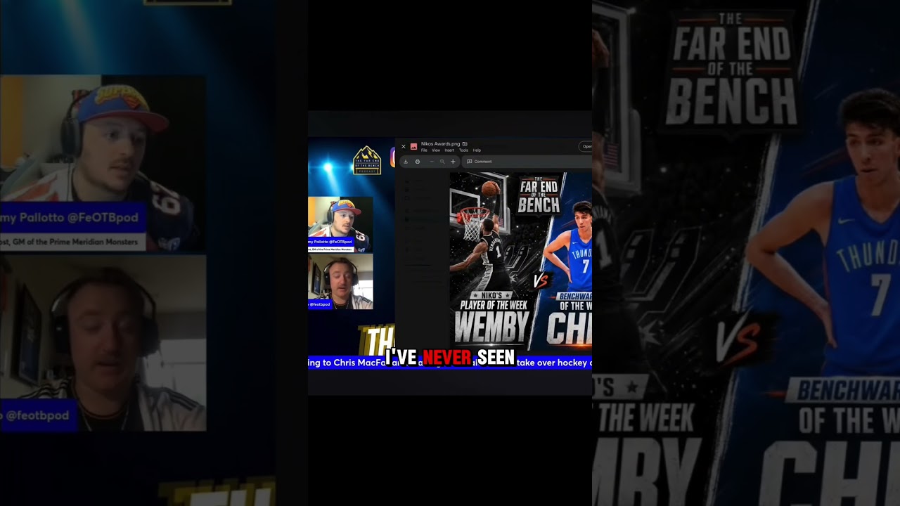 Chet vanished. Wemby took over #Wemby #NBAFinals #Thunder