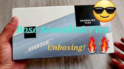 Bose Soundlink Flex Unboxing!