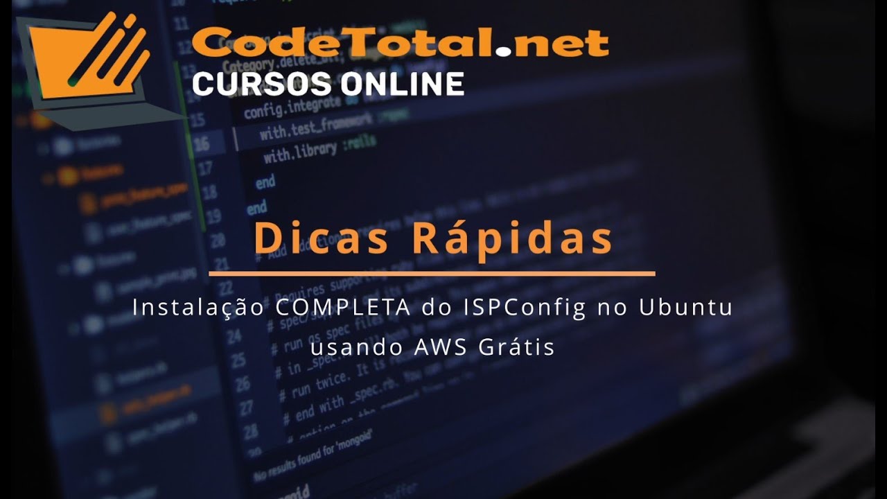 Dicas Rápidas - Instalação COMPLETA do ISPConfig no Ubuntu usando o AWS Grátis