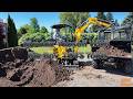 Moving Topsoil With The Big Boy Toys