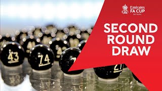 Second Round Draw Emirates Fa Cup 21-22