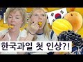 영국 중딩이 한국 과일과 한과를 본 첫 인상?! 영국 중딩의 한국 여행 즐기기 시리즈 19편!