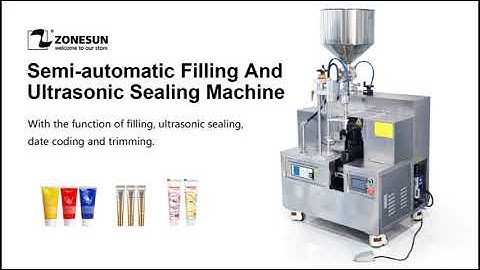 How To Use Semi-automatic Filling And Ultrasonic Sealing Machine