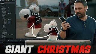 Photoscanning a Snowman | Polycam + After Effects