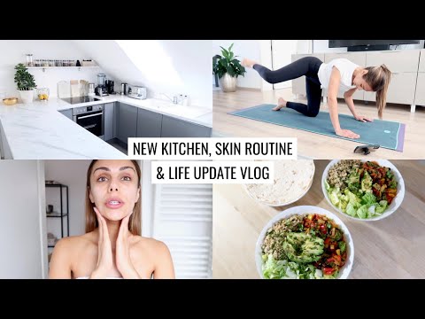 vlog-|-kitchen-update,-morning-skincare-routine-&-staying-home-|-annie-jaffrey