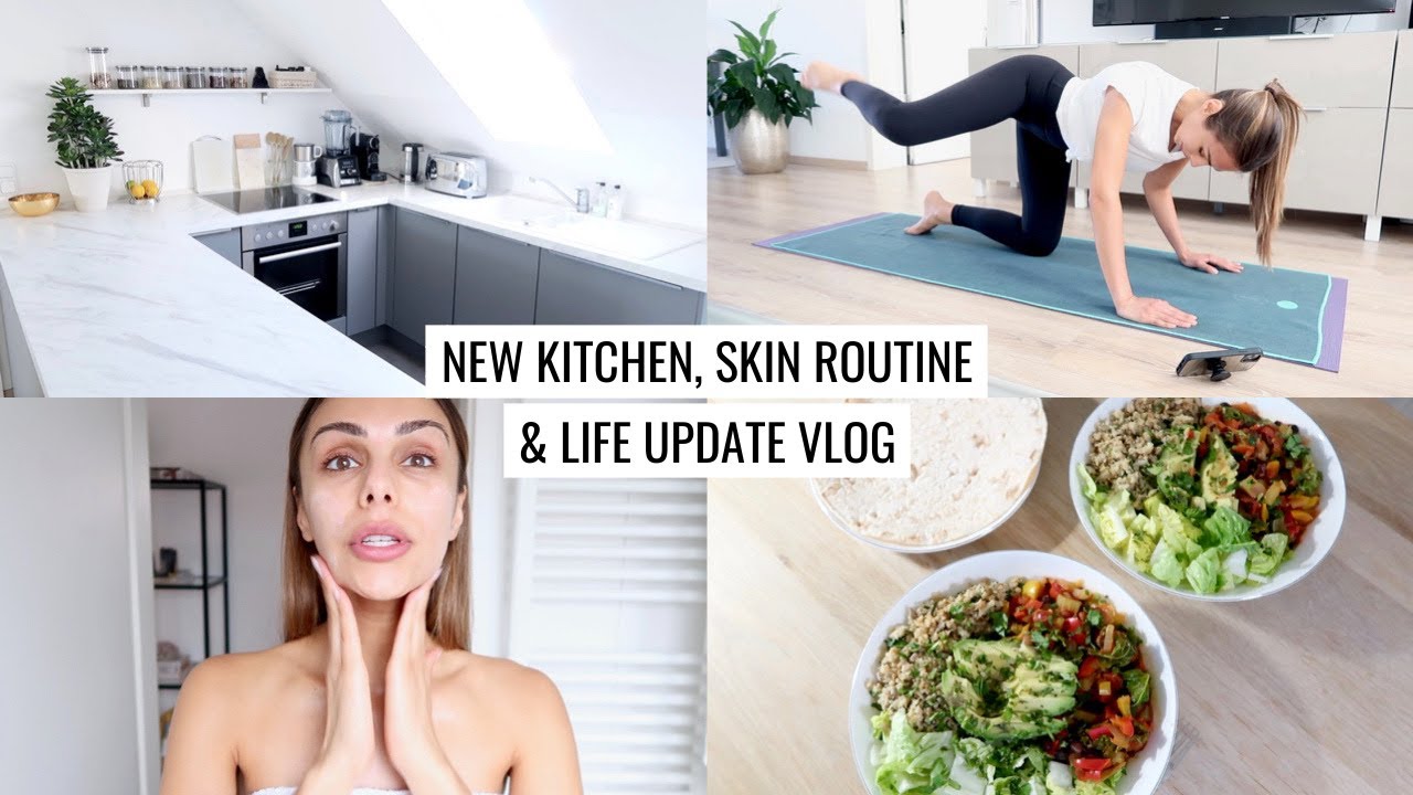 VLOG | Обновление кухни, утренний уход за кожей и домашняя жизнь | Энни Джаффри