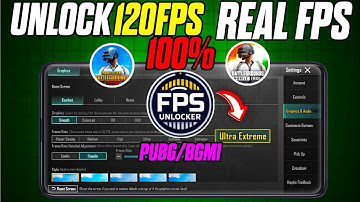 HOW TO UNLOCK 90/120 FPS PUBG/BGMI| HOW TO GET 120FPS | REAL FPS /100% SHOW FPS| NewsOp93|PUBGM