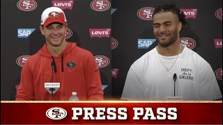 Brock Purdy, Fred Warner Talk Offseason and 2024 NFL Draft | 49ers