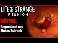 Life is Strange: Reunion - Gegenstand aus Moses Schrank/ Tasse - Rätsel Guide