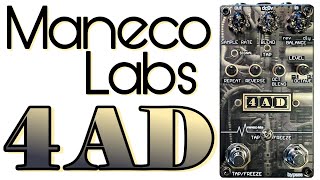 Maneco Labs 4AD - reverb / delay / pitch-shift / reverse / freeze
