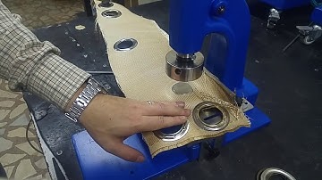 GF 3 curtain grommet machine with 40 mm