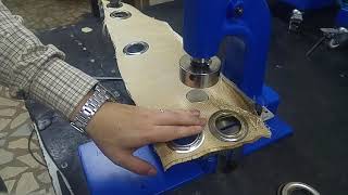 GF 3 curtain grommet machine with 40 mm