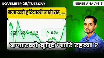 2082.08.09 | Nepse Daily Market Update | Stock Market Analysis by Ram Hari Nepal
