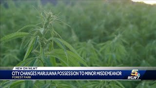 Forest Park passes ordinance making marijuana possession a minor misdemeanor