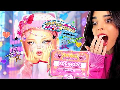 🚨NEW CODES! SPRING TOKYO UPDATE In Dress To Impress!