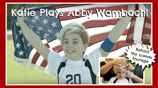 Katie Plays Abby Wambach For Diblox Behind The Scenes Flippin Katie