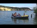 Как можно прекрасно отдыхать на дешёвой китайской лодке с электромотором. Boat  electric motor.