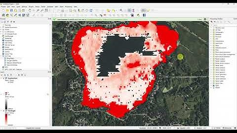 Using GIS raster calculator to create plant height maps with BioBase
