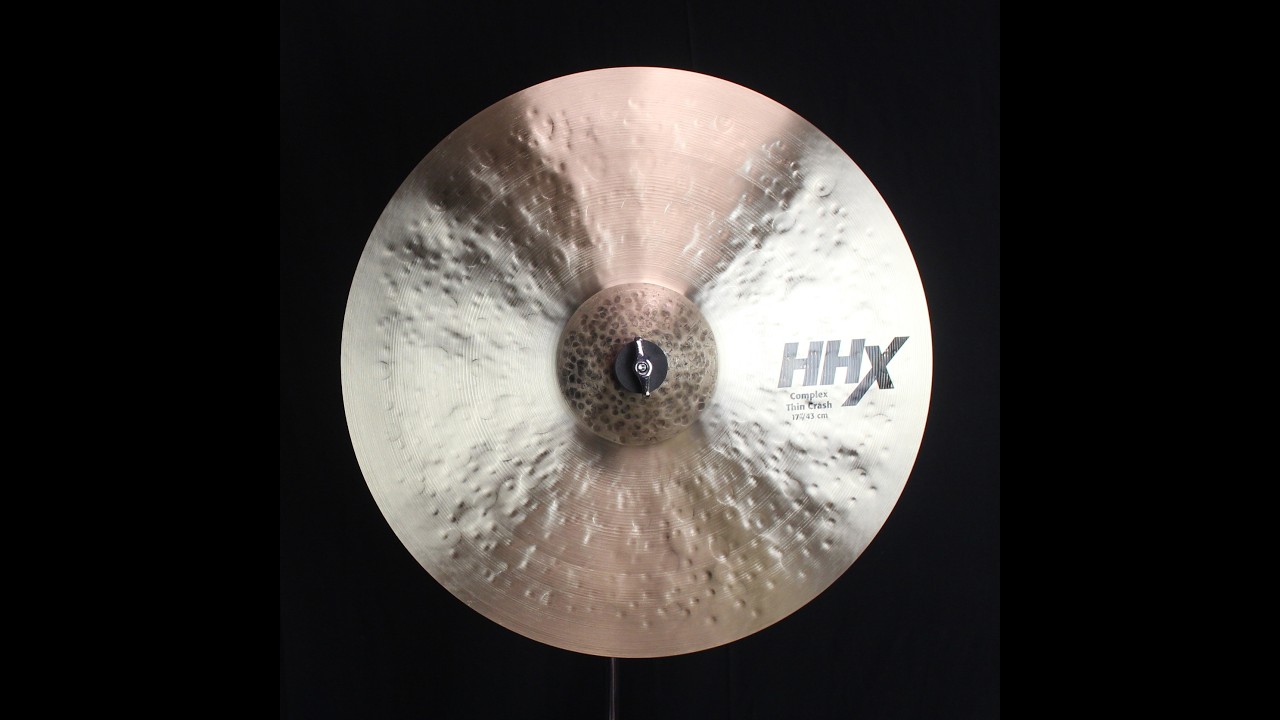 HHNです¨̮ )/ Sabian 17-inch HHX Complex O-Zone China Cymbal | Sweetwater