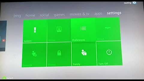 How to delete a account in Xbox 360
