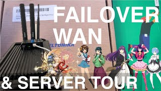 Setting up a LTE Modem for Failover WAN! (ft. A Tour Of Sineware Servers!)