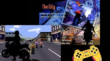 Road Rash | Big Game Mode | LEVEL 1 | Race 1 | THE CITY | #roadrash #oldpcgame #funny