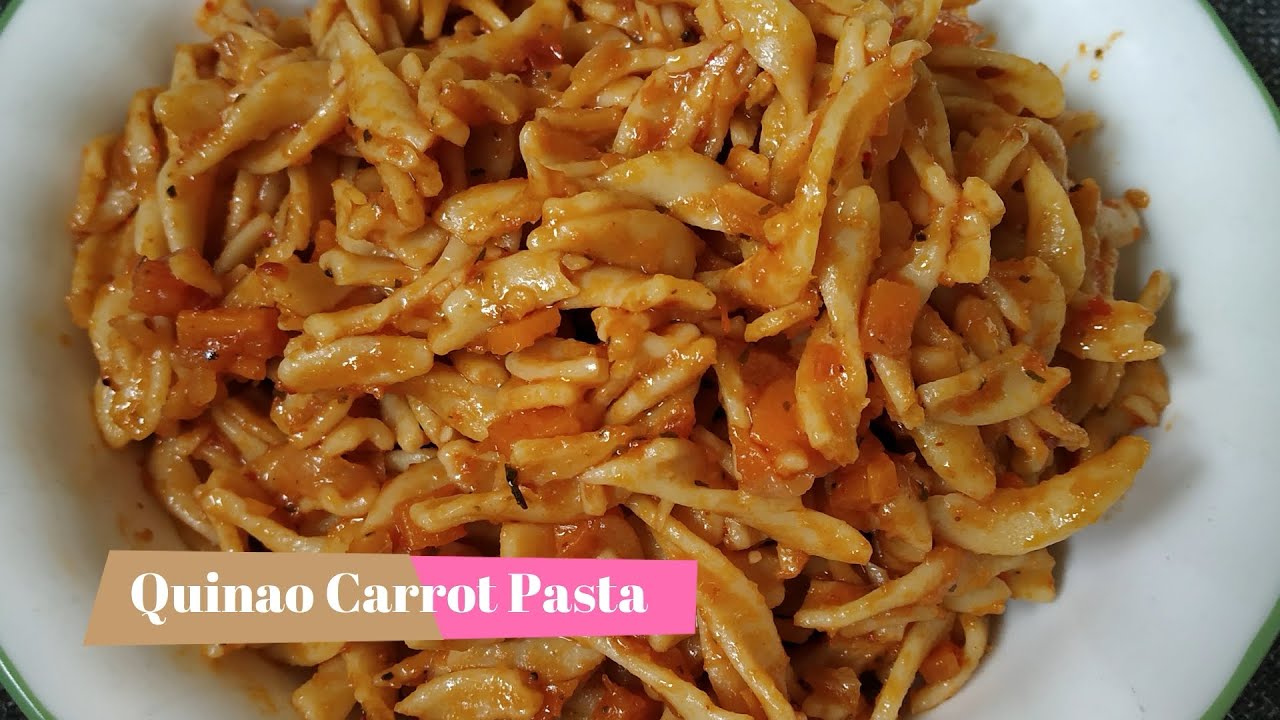 Quick and Easy Quinoa Pasta Recipe Healthy Pasta Recipe Indian Cuisine Recipes YouTube