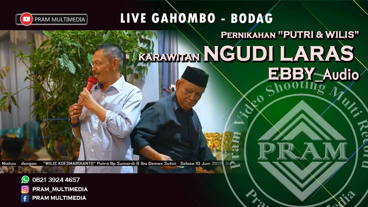Karawitan NGUDI LARAS Part 10 - LIVE Glagah Ombo Bp. Yoto - Pernikahan PUTRI & WILIS