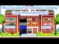 Blue Screen foi School in Sunday Cosela Avenida Brazil | WINDOWS ANIMATION | Windows Vista