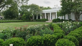 First Lady Melania Trump Unveils White House Rose Garden Restorations Ahead Of RNC
