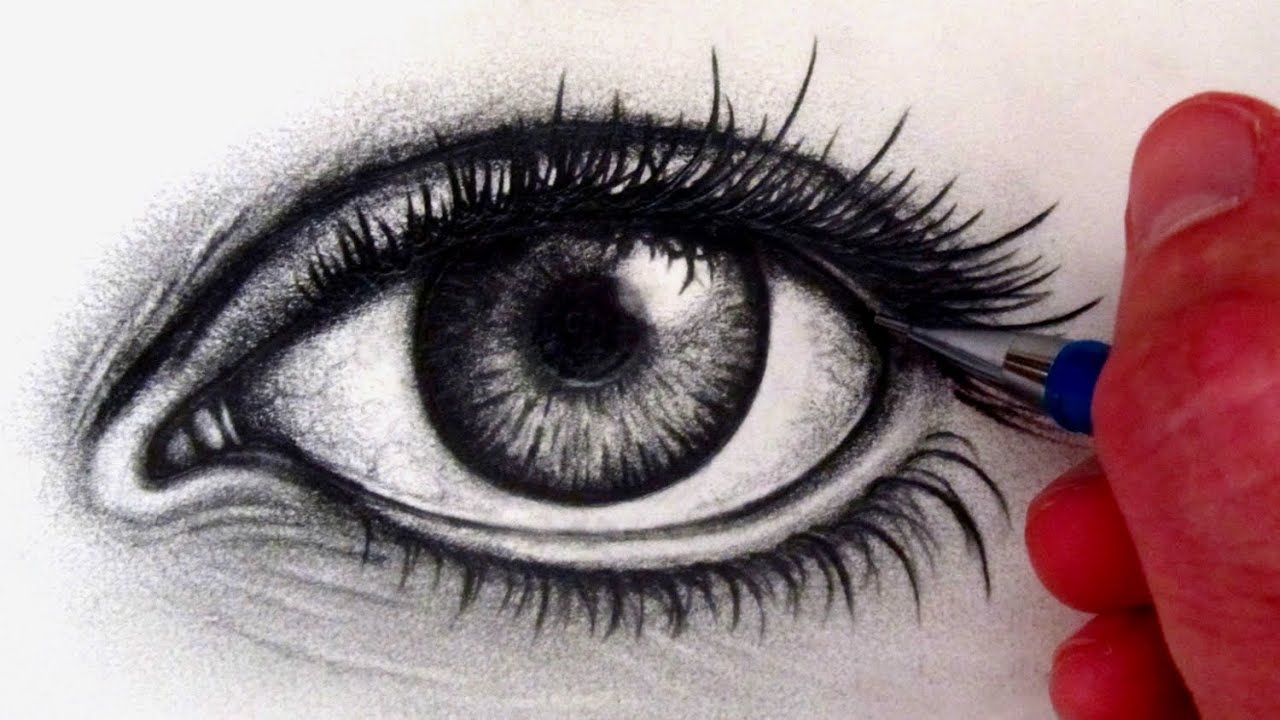 Drawings Of Eyes - 15 Unbelievable Collections | Design Press