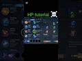 #mobilelegends HP tutorial ☠️.