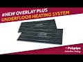 BRAND NEW Overlay Plus Underfloor Heating System | Polypipe Underfloor Heating