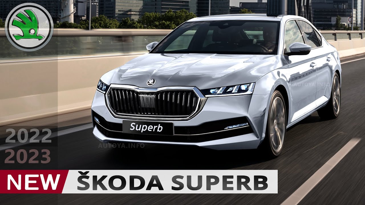 All-New 2022 Skoda Superb 4 - First Hybrid Render Based on Teaser of Superb IV Sedan \u0026 Combi Model