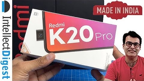 Redmi K20 Pro- Made In India Retail Unit Unboxing & Hands On Review
