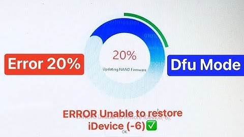 iPhone 11 Pro Max error 9,6,4014 fix 100% solution | iPhone stuck dfu mode error 6,9,| 3utool ,20%