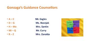 Grade 9 Feeder School Course Selection Presentation for 2021-2022