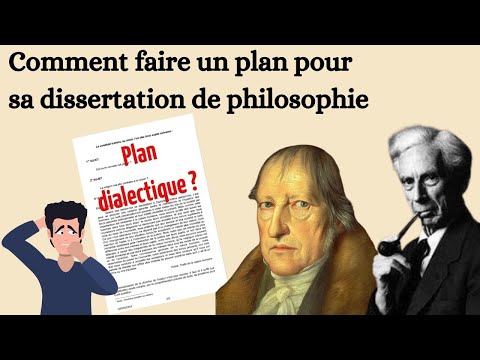 annonce plan dissertation philo