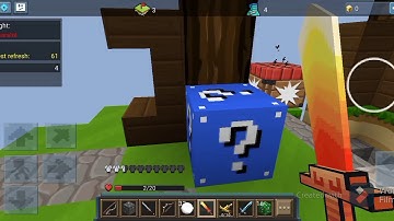 my first video (blockman go lucky block)